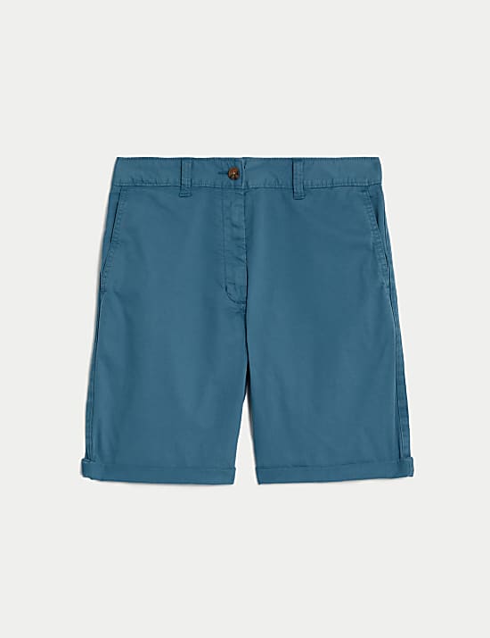 Cotton Rich Tea Dyed Chino Shorts