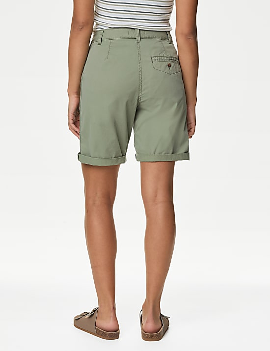 Cotton Rich Tea Dyed Chino Shorts
