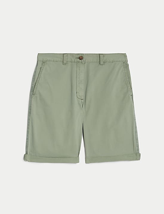 Cotton Rich Tea Dyed Chino Shorts