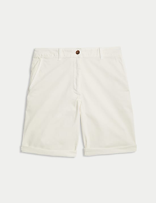 Cotton Rich Tea Dyed Chino Shorts
