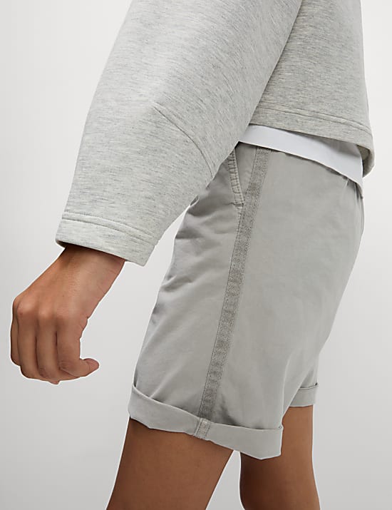 Cotton Rich Tea Dyed Chino Shorts