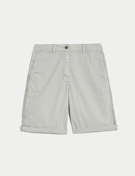 Cotton Rich Tea Dyed Chino Shorts