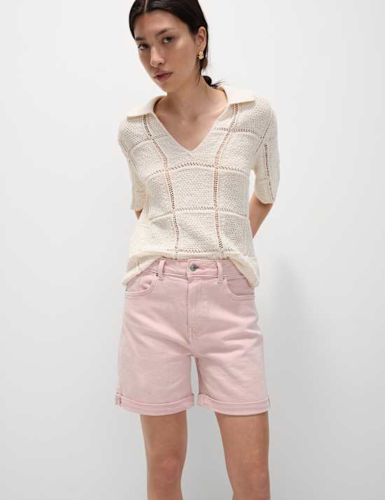 Denim Boyfriend Shorts