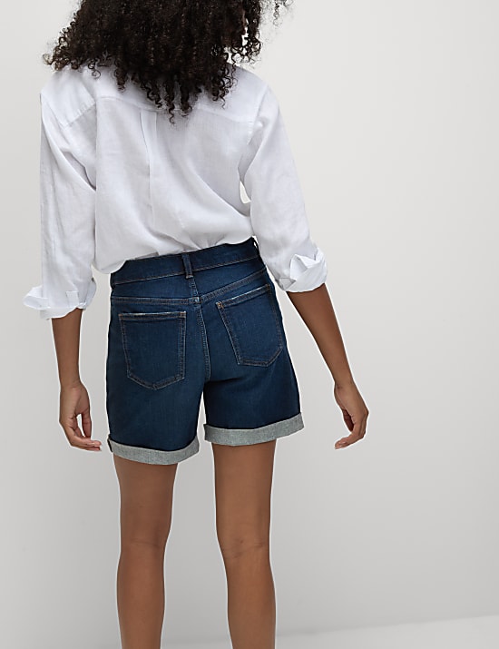 Denim Boyfriend Shorts