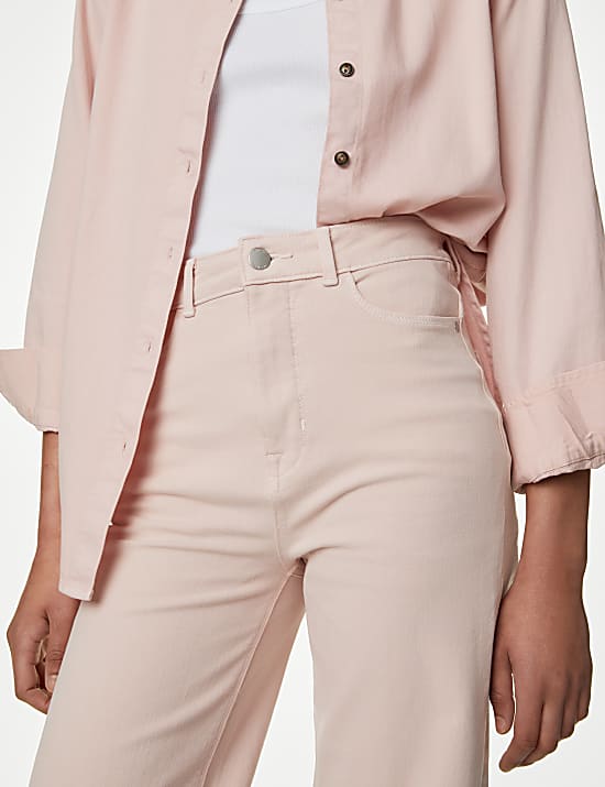 Magic Shaping Denim High Waisted Shorts