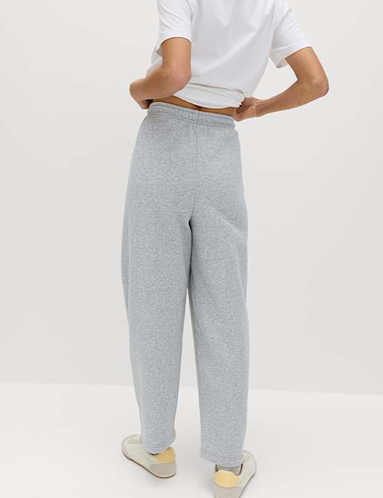 Cotton Rich Carrot Leg Ankle Grazer Joggers