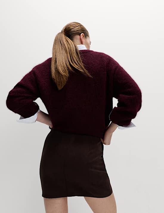 Mini-Glockenrock in Wildlederoptik