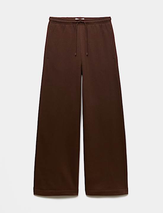 Cotton Rich Wide Leg Joggers