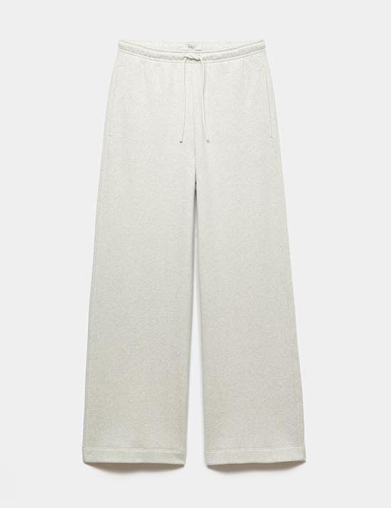 Cotton Rich Wide Leg Joggers