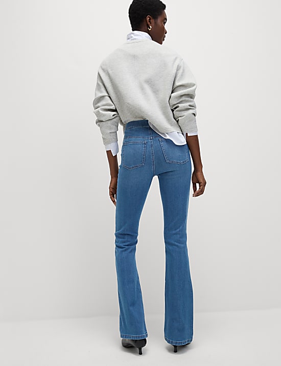 Εβαζέ τζιν παντελόνι τύπου κολάν