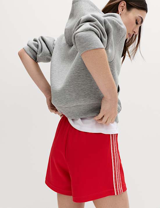 Cotton Rich Side Stripe Shorts