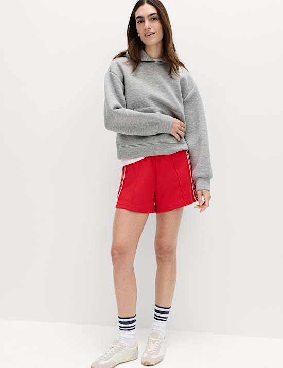 Cotton Rich Side Stripe Shorts