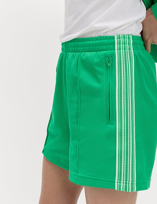 Cotton Rich Side Stripe Shorts