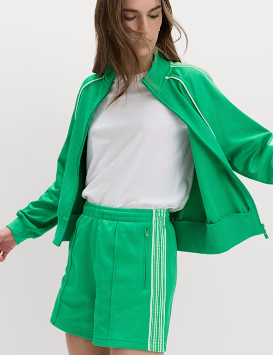 Cotton Rich Side Stripe Shorts