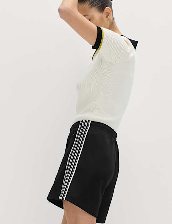Cotton Rich Side Stripe Shorts