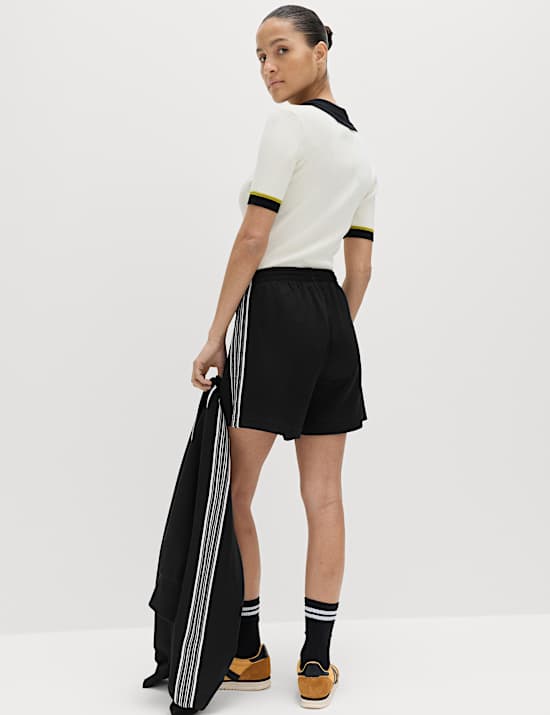 Cotton Rich Side Stripe Shorts