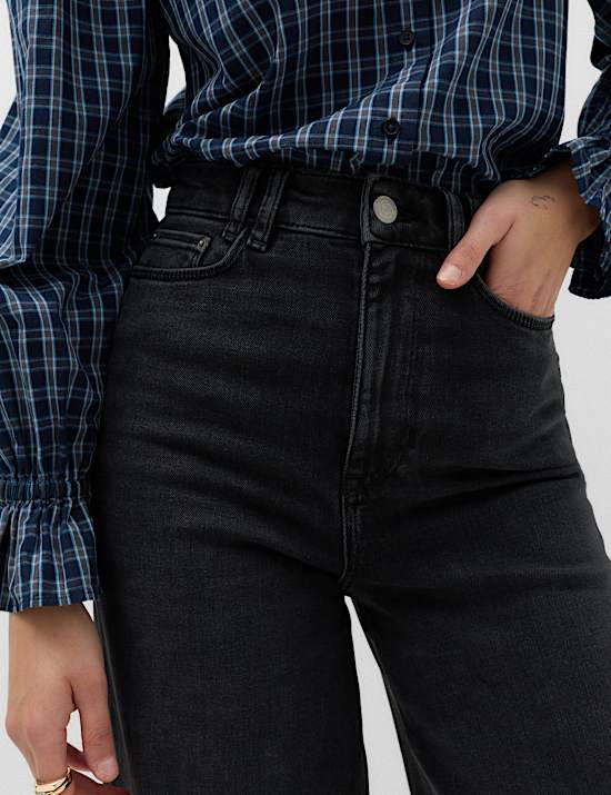 High Waisted Wide Leg Jeans
