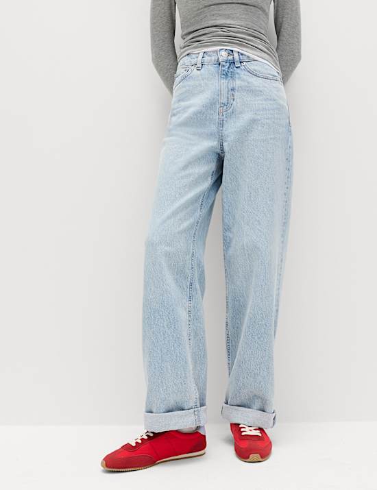 Boyfriend Mid Rise Ankle Grazer Jeans