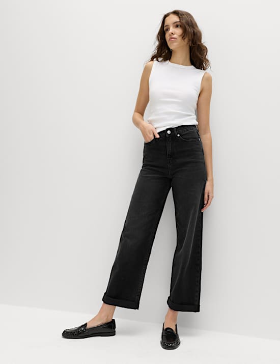 Boyfriend Mid Rise Ankle Grazer Jeans