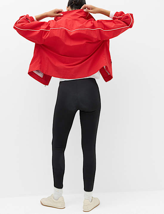 Side Zip High Waisted Leggings