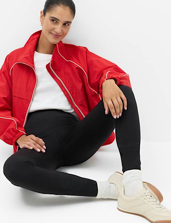 Side Zip High Waisted Leggings