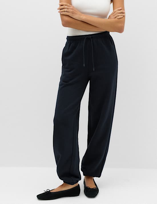 Cotton Rich Cuffed Joggers