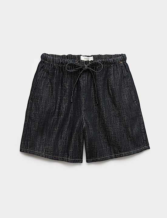 Szorty z przewagą bawełny