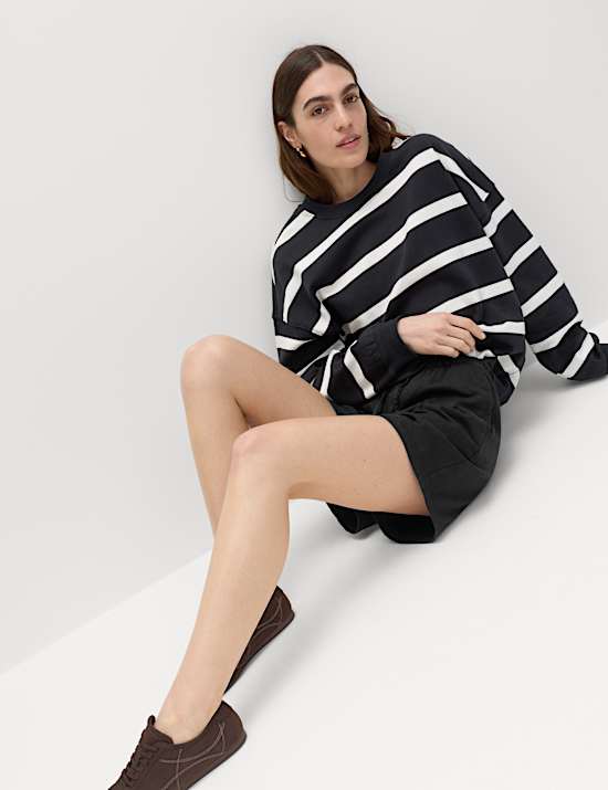 Shorts mit hohem Baumwollanteil