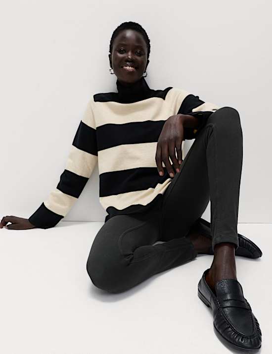 Άνετο ψηλόμεσο jegging