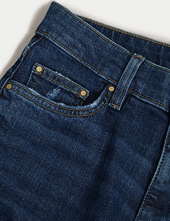 Boyfriend-jeans tot op de enkel