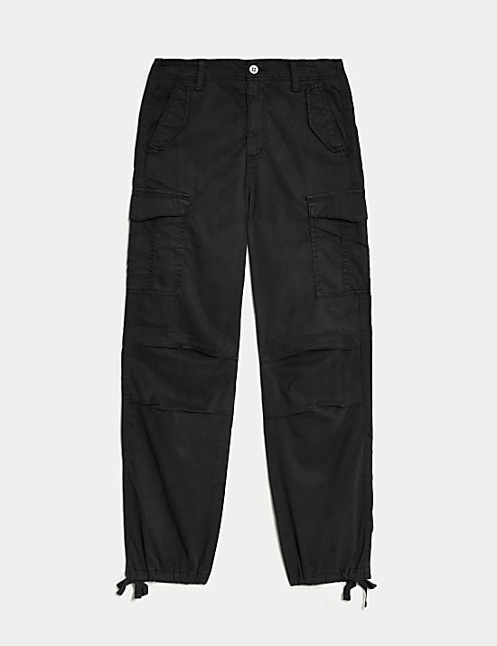Lyocell&trade; Rich Cargo Straight Leg Trousers