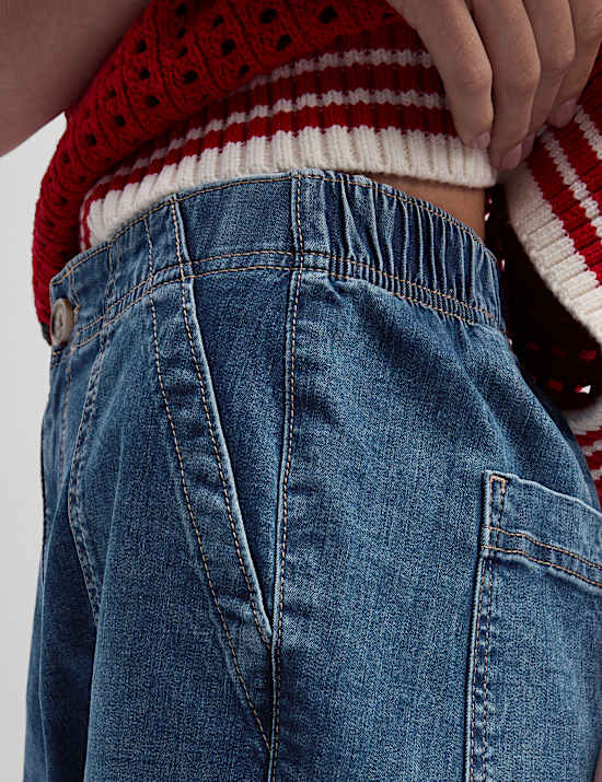 Cotton Blend Slim Fit Joggers