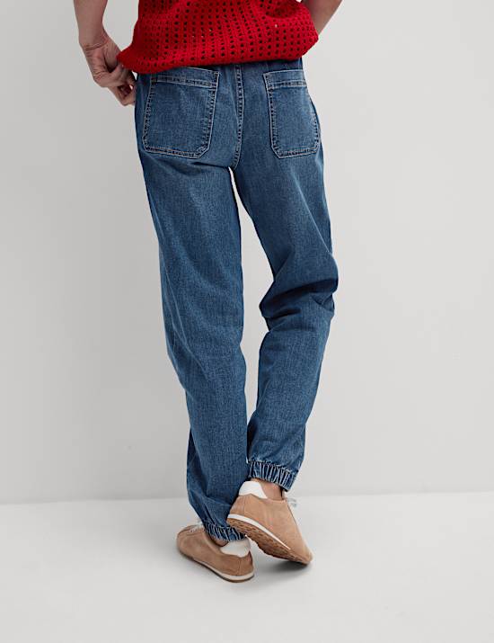 Cotton Blend Slim Fit Joggers