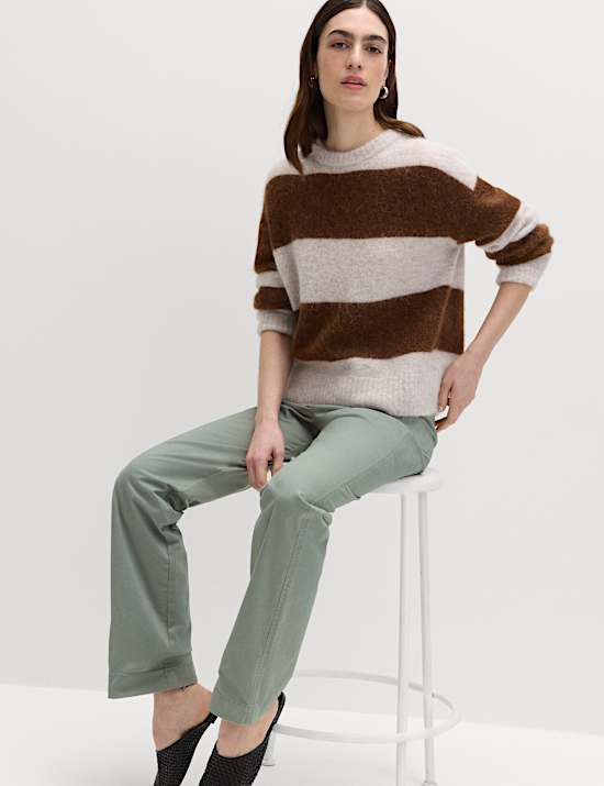 Cotton Rich Straight Leg Chinos