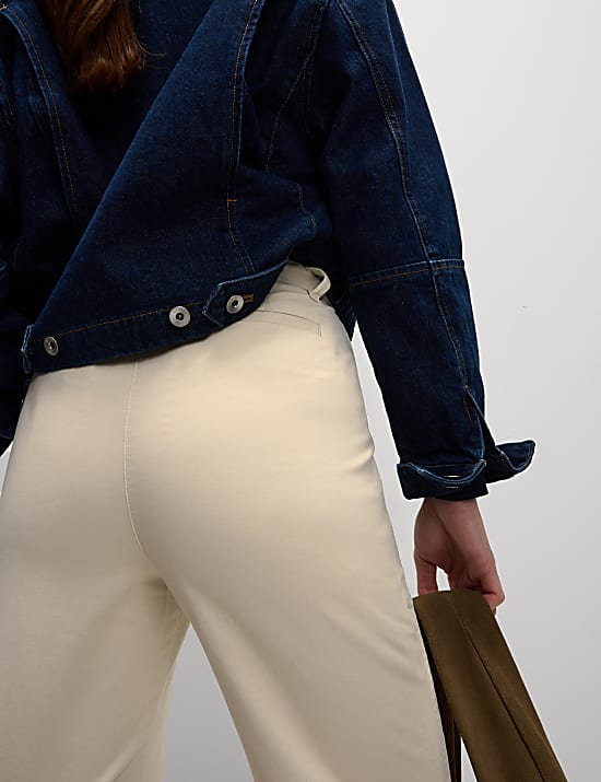 Cotton Rich Straight Leg Chinos