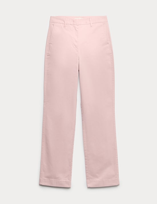Cotton Rich Straight Leg Chinos