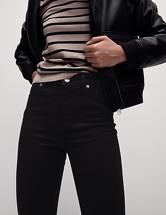 ג'ינס תרמי Ivy בגזרת סקיני עם מותניים גבוהים