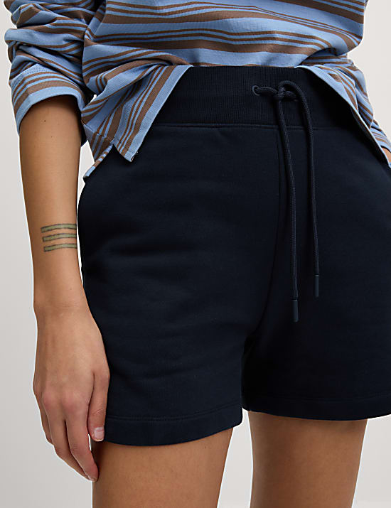 Cotton Rich Jersey Jogger Shorts