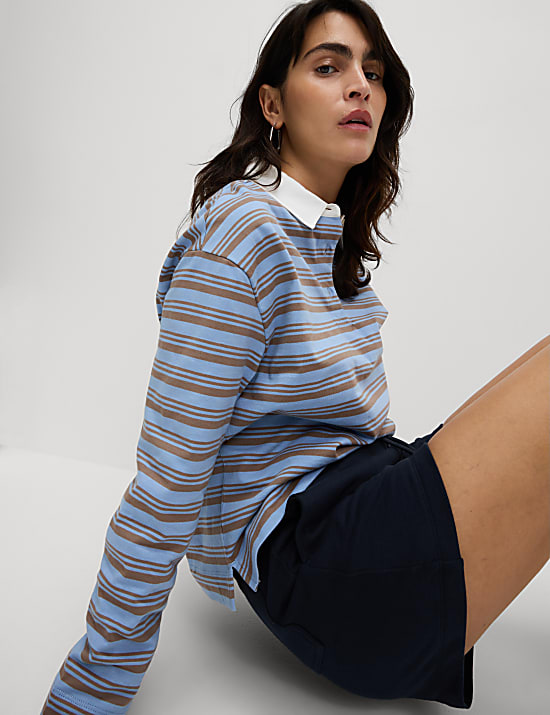 Cotton Rich Jersey Jogger Shorts