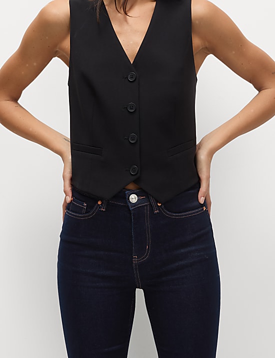 ג'ינס סיינה בגזרת רגל ישרה