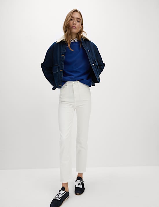 ג'ינס Harper רך במיוחד עם מותניים גבוהים