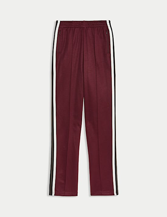 Jogger με ρετρό ρίγα στο πλάι και υψηλή περιεκτικότητα σε βαμβάκι