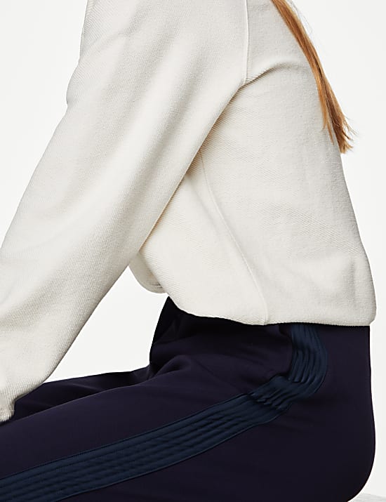 Side Stripe Tapered Joggers