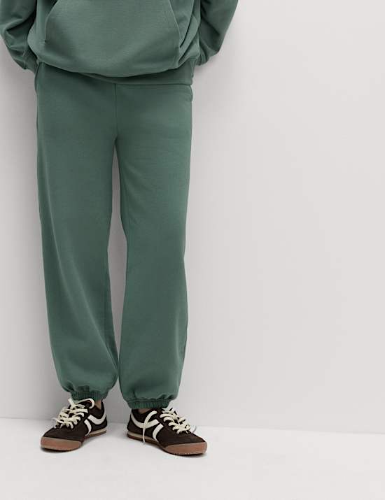 Jogginghose mit Bündchensaum und hohem Baumwollanteil