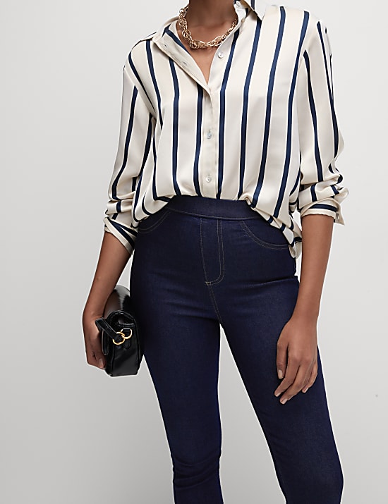 Pull on High Waisted Jegging