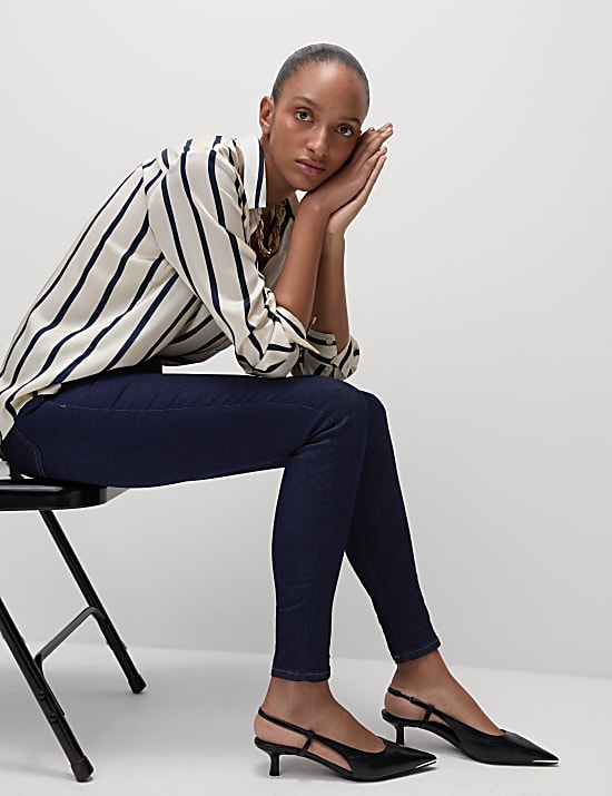 Pull on High Waisted Jegging