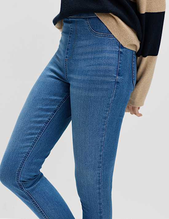Pull on High Waisted Jegging