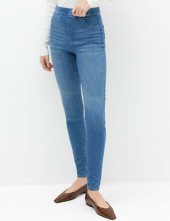 Pull on High Waisted Jegging
