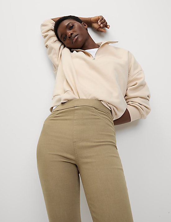 Pull on High Waisted Jegging