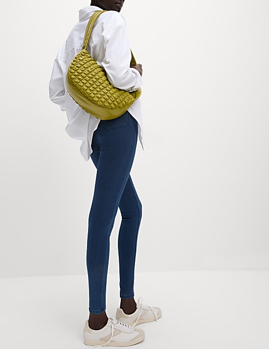 Jeggings taille haute coupe confortable